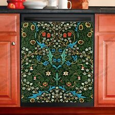 William Morris Floral Magnet Dishwasher Cover, William Morris Kitchen Decor picture