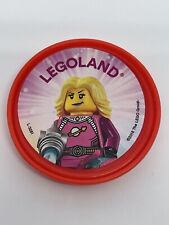 Official LEGOland California Pop Badge RARE Intergalactic Space Minifigure Pink picture