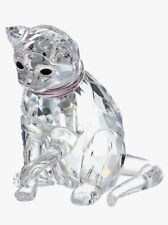 SWAROVSKI Cat Mother with Pink Collar 5465836 Crystal Figurine by Vega  picture