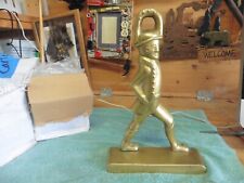 Heavy Brass Mr Peanut - or English Soldier Door stop paper weight apx 7 lbs  12