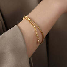18K Gold-Plated Minimalist Bracelet picture