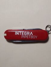 Victorinox Classic Swiss Army Knife Red advertising Integra Pipetboy picture