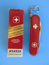 WENGER Delemont Boy Scouts Canyon 85MM Swiss Army Knife Switzerland MIB picture