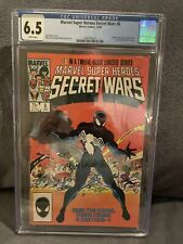Marvel Super-Heroes Secret Wars 8 CGC 6.5 1st Black Suit Venom White Pages picture
