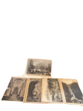 Antique Lot Of Five Cabinet Card? Pictures Taken In Switzerland picture
