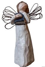 VTG Willow Tree Angel of Learning Figurine Demdaco Susan Lordi 1999 Angel Signed picture