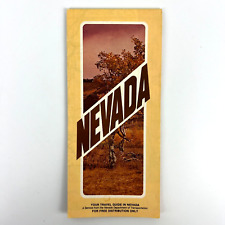 Vintage Official Highway Map of Nevada 1983 Nevada State Dept of Transportation picture