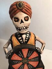 Bethany Lowe Vintage Halloween Skeleton Fortune Teller Figure By Greg Guedel 11