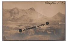 RPPC GHOST TOWN Aerial View SHAFTER TX Presidio County 1906 Real Photo Postcard picture