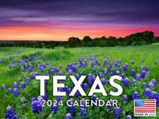 Texas 2024 Wall Calendar Monthly picture