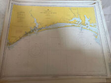 Vintage 1968 Cape Lookout, Nautical Map/ Chart 1234, C&GS, 41”x33” picture