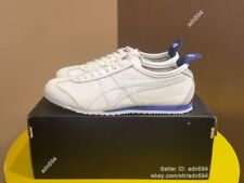 Onitsuka Tiger Mexico 66 Unisex Classic Athletic Sneakers White/Blue D4J2K-0142 picture