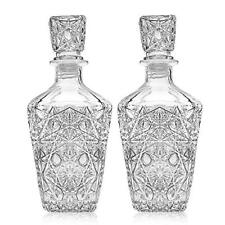 Whiskey Decanter – Elegant Liquor Decanter Set – Glass Liquor Bottle for Whis... picture