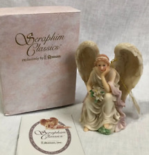 SERAPHIM Classics Angel Ophelia Heart Seeker #67089 Roman Inc Figurine 1993 picture