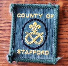VtG Stafford County District Cloth Patch Badge Boy Scouts Scouting picture