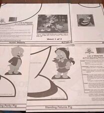 Looney Tunes Set Of Four Wooden Patterns picture