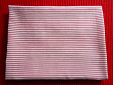 Vintage Feed Sack Red Pin Stripe  44