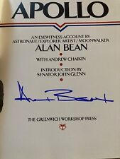 APOLLO 12 MOONWALKER ALAN BEAN SIGNED HC BOOK APOLLO 1ST PRINT NOT PERSONALIZED picture