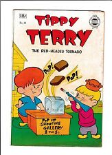 TIPPY TERRY  #14  [1960's VG+]  POP-UP SHOOTING GALLERY COVER picture