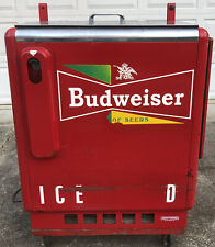 Vtg Budweiser King of Beers Cavalier Vending Machine Electric Beer Cooler picture
