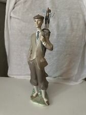 Lladro Figurine #5301 Waiting to Tee Off Golfer No Box Excellent Condition 1985 picture