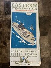 Eastern Steamship Lines - Eleven Coastwise Services 1929 picture