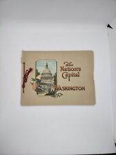 VTG Early 1900's WASHINGTON THE NATIONS CAPITAL BOOKLET (AC) picture