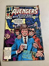 Avengers #239 David Letterman Marvel 1984 picture