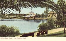 West Lake Park - Los Angeles, California UDB Postcard picture