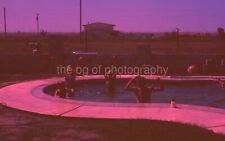 Pool Scene 35mm FOUND SLIDE Vintage COLOR Transparency ORIGINAL Photo 21 T 66 Q picture