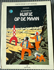 Hergé Tintin Een Pop-Hop Boek Kuifje Op de Maan 1st 1970  Dutch picture