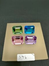 Andara Crystal Square Cutting 25mm 4pc in 4 color (346) picture