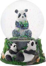 Elanze Designs Hugging Panda Bear Family 100MM Sturdy Wind Up Multicolor  picture
