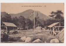 MOUNT KATAHDIN FROM CAMP BAXTER, BAXTER CAMP PARK, MILLINOCKET MAINE c. 1951 picture