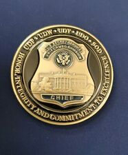 United States Secret Service Uniformed Division Chief. New Challenge Coin picture
