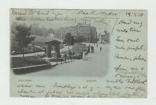 Vintage 1901 United Kingdom Postcard Hall Bank Buxton picture