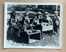 Little Rascals Our Gang Hal Roach Mary Farina Dickie Eat Picnic Hollywood Photo picture