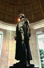 President Thomas Jefferson Statue, Jefferson Memorial, Washington DC -- Postcard picture
