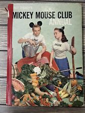 Vintage 1957 Walt Disneys Mickey Mouse Club Annual Book picture