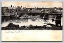 Haverhill, MA - Bradford Bridge - Vintage Essex County, Massachusetts Postcard picture