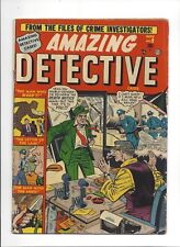 Amazing Detective Cases Vol. 1 #9 Atlas / Marvel 1951 Golden Age Classic picture