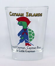 CAYMAN ISLANDS SIR TURTLE SHOT GLASS SHOTGLASS picture