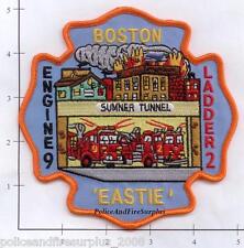 Massachusetts - Boston Engine 9 Ladder 2 MA Fire Dept Patch v1 - Eastie picture