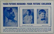 1935 Your Future Husband/Your Future Children Arcade Card - Vintage Photograph picture