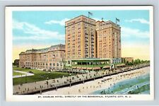 Atlantic City NJ, St Charles Hotel, Boardwalk, New Jersey Vintage Postcard picture