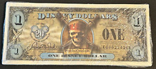 RARE 2007 E Series 25 Consecutive Pirates Curse of Black Pearl Disney Dollars picture