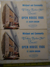 Rare Vint '66 Whirlpool,Community Working Together Success Open House Brochure picture