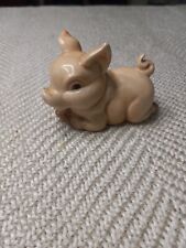 Vintage Goebel W. Germany 3-1/2” Ceramic Pig Figurine picture