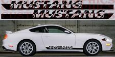 Premium Vinyl Stickers Compatible With Ford Mustang Name Design Car Decals Gifts picture