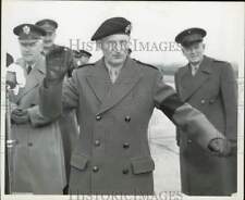 1953 Press Photo British Field Marshal Viscount Montgomery Arrives in Washington picture